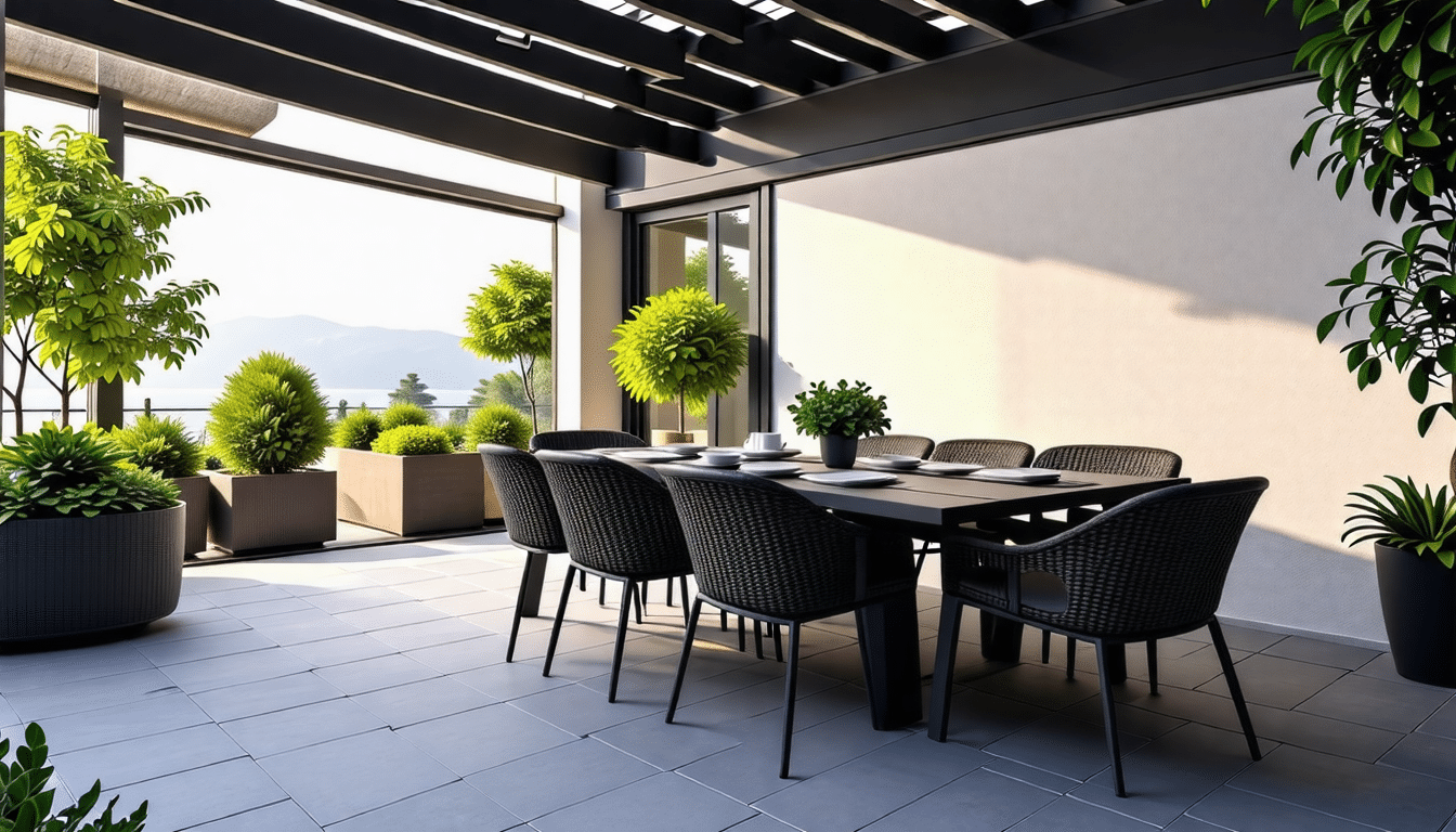 découvrez nos conseils pour aménager un coin repas sur votre terrasse et profiter pleinement de vos repas en extérieur. trouvez des idées d'aménagement et de décoration pour créer un espace convivial et confortable sur votre terrasse.