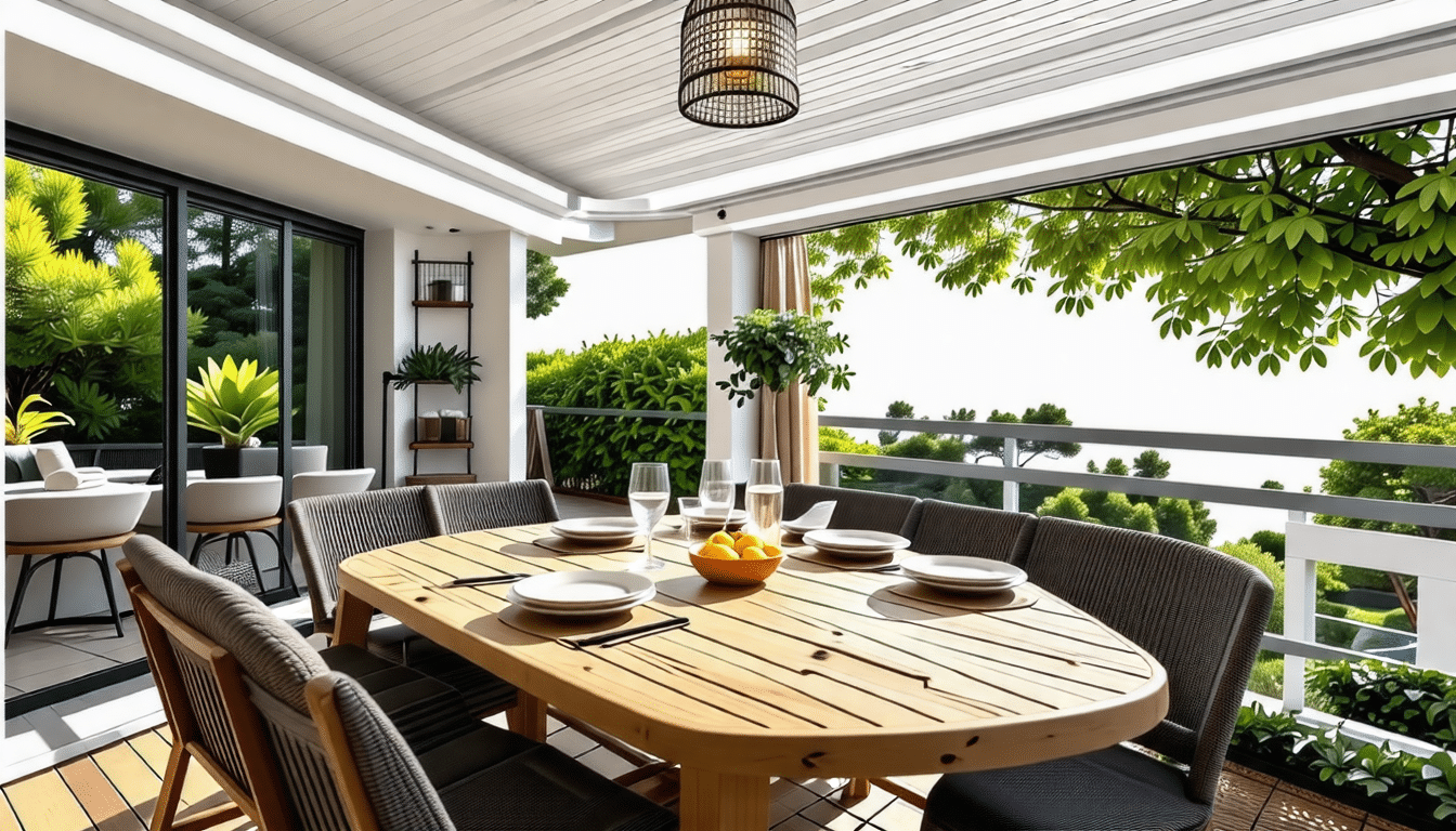 découvrez comment aménager un espace repas sur votre terrasse avec nos conseils pratiques et inspirants pour profiter de repas conviviaux en plein air.