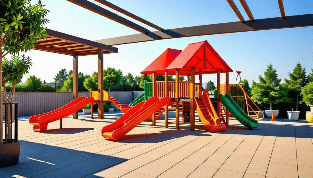 découvrez nos conseils pour aménager un espace de jeu pour enfants sur votre terrasse. des idées pratiques et ludiques pour créer un coin sécurisé et amusant pour vos enfants en plein air.