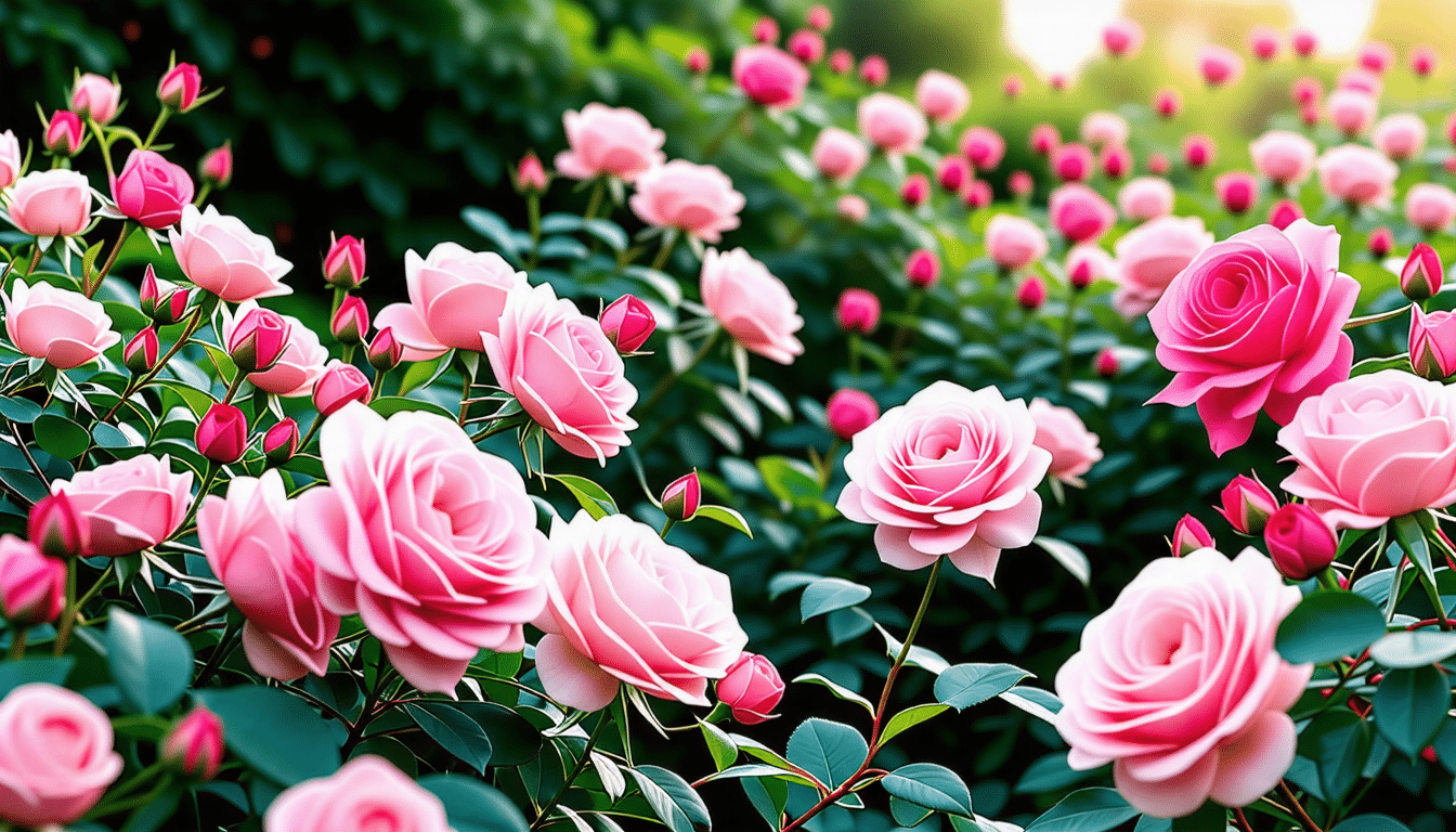 découvrez comment créer une roseraie romantique, une étape par étape pour embellir votre jardin et profiter de magnifiques roses tout au long de l'année.