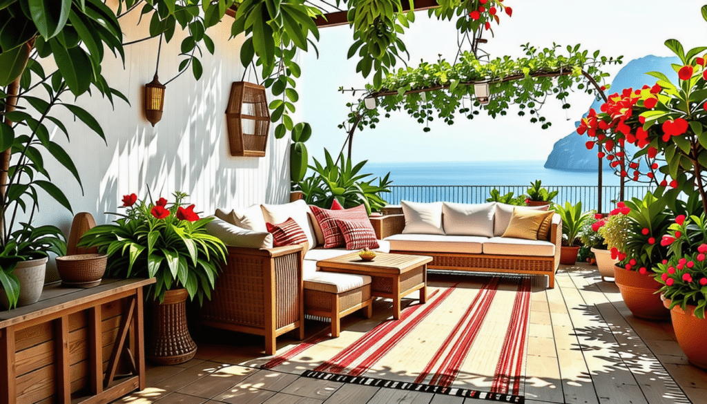 découvrez comment apporter une touche bohème à votre terrasse avec nos conseils pour une décoration audacieuse et chaleureuse.